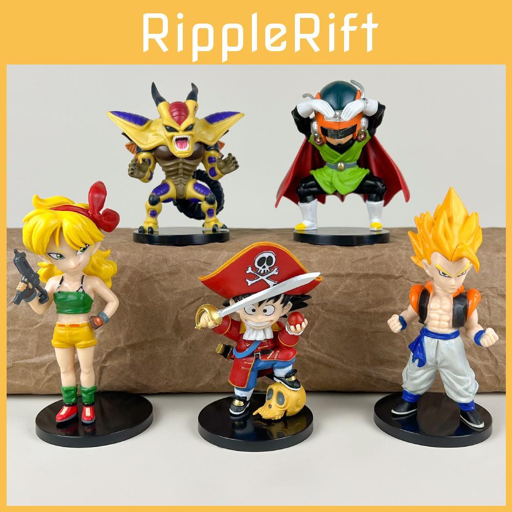 Dragon Ball Q Version Saiyan Pvc Figure With With Pirate Costume Design For Collectors And Gift Giving