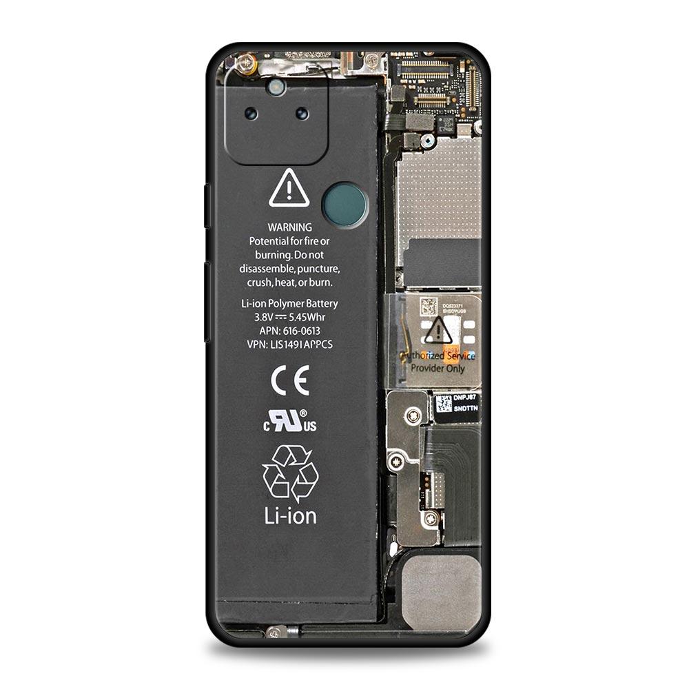 Main Circuit Board Pattern Phone Case Cover for Google Pixel 10 9 8 7 6 9A 8A 7A 6A Pro Shockproof Soft TPU 10 Pro XL Shell Bags