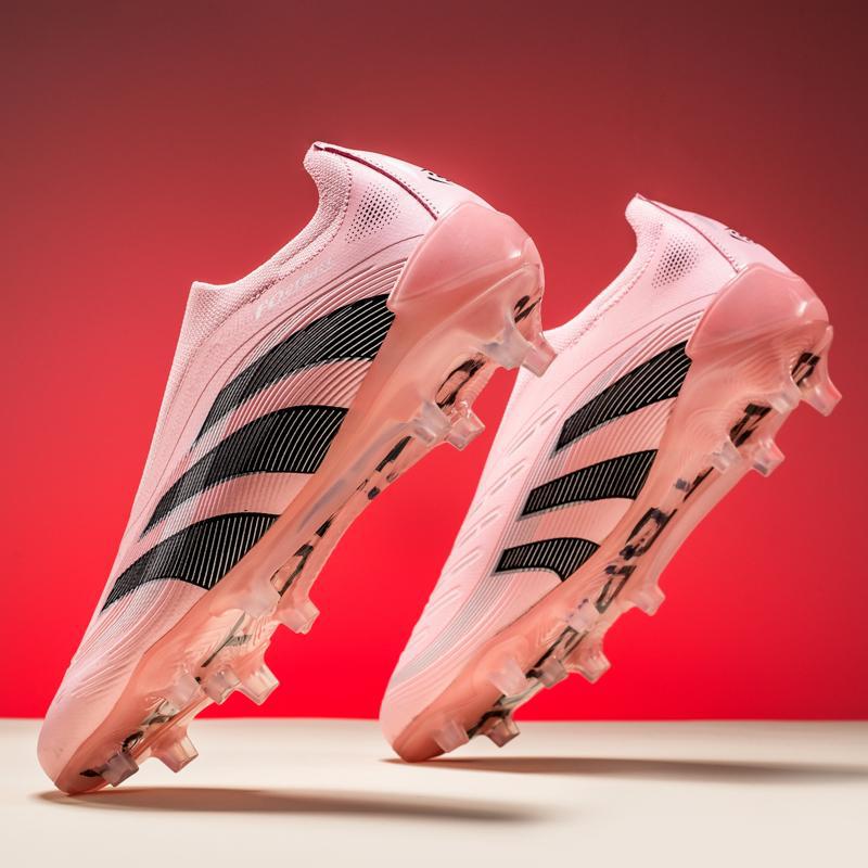 Foreign trade 2025 craft youth football boots student grass AG long spikes for men and women green shade training sneakers