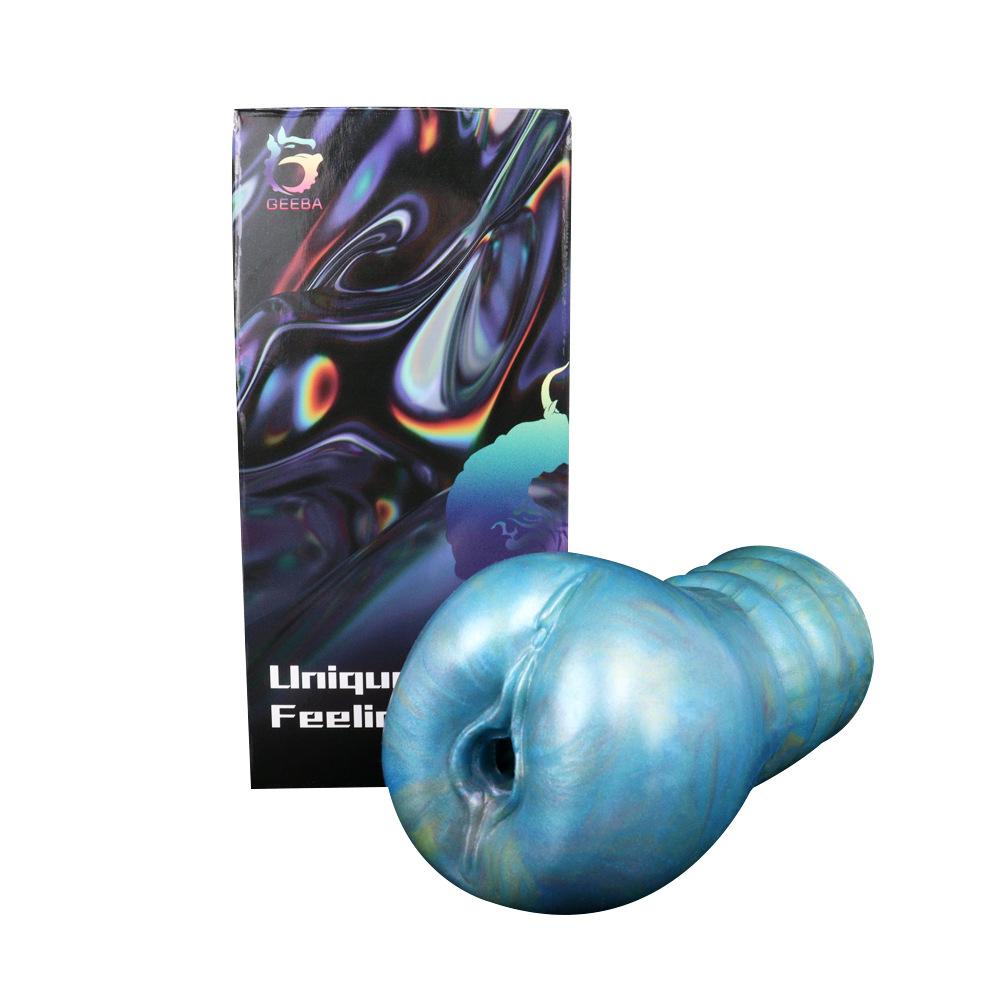 Silicone Male Masturbator Masturbation Cup Sex Toys Penis Training Device Gay Pocket Vagina Toy for Men Doll