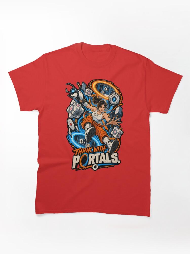 Portal Portal Think With Portals Classic T-Shirt