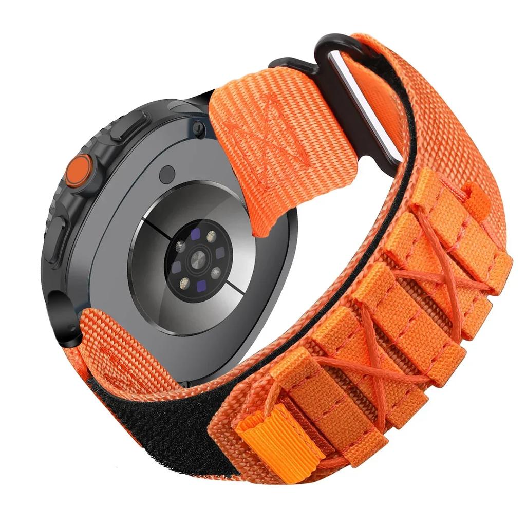 Nylonový smyčkový řemínek pro Samsung Galaxy Watch 8 40mm 44mm 8Classic 46mm Sportovní náramek pro Galaxy Watch Ultra 2025 47mm Náramek