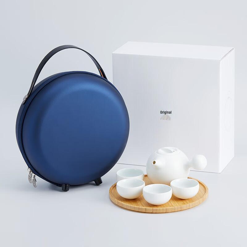 

Portable Ceramic Kung Fu Travel Tea Set