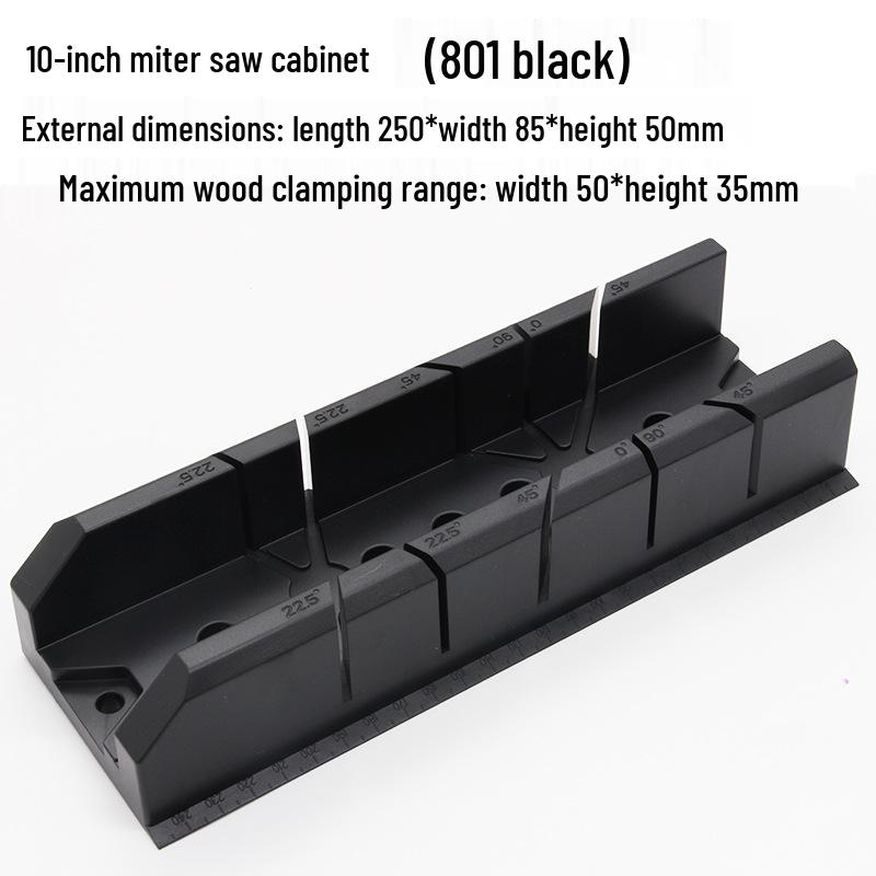 Duratec Woodworking Multifunctional Miter Saw Box & Gauge (45°)