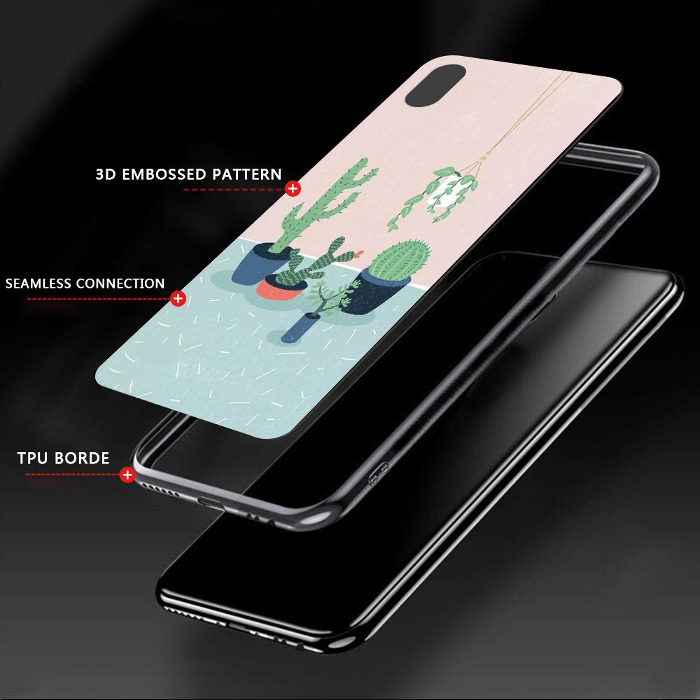 Painted Pattern Phone Case Shockproof Soft Silicone TPU Protective Phone Casing for Samsung Cover