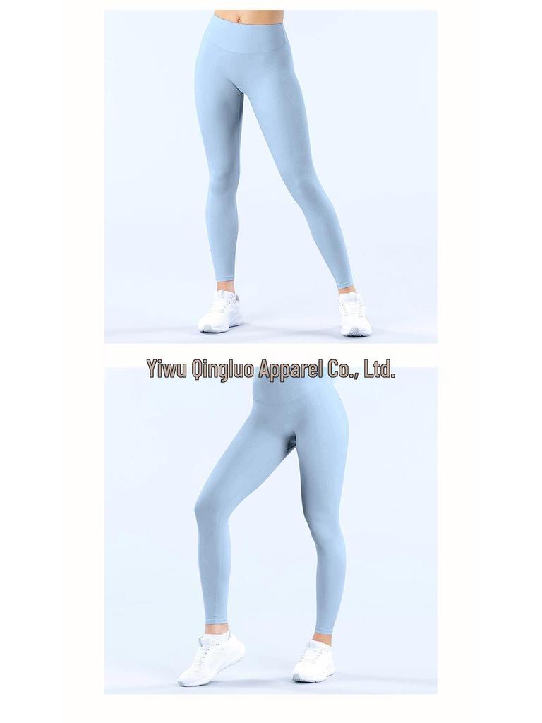 DFYNE Damen High Waist Yoga & Trainingshose - Neu eingetroffen, Atmungsaktiv, Bare Feel, für Laufen und Fitness