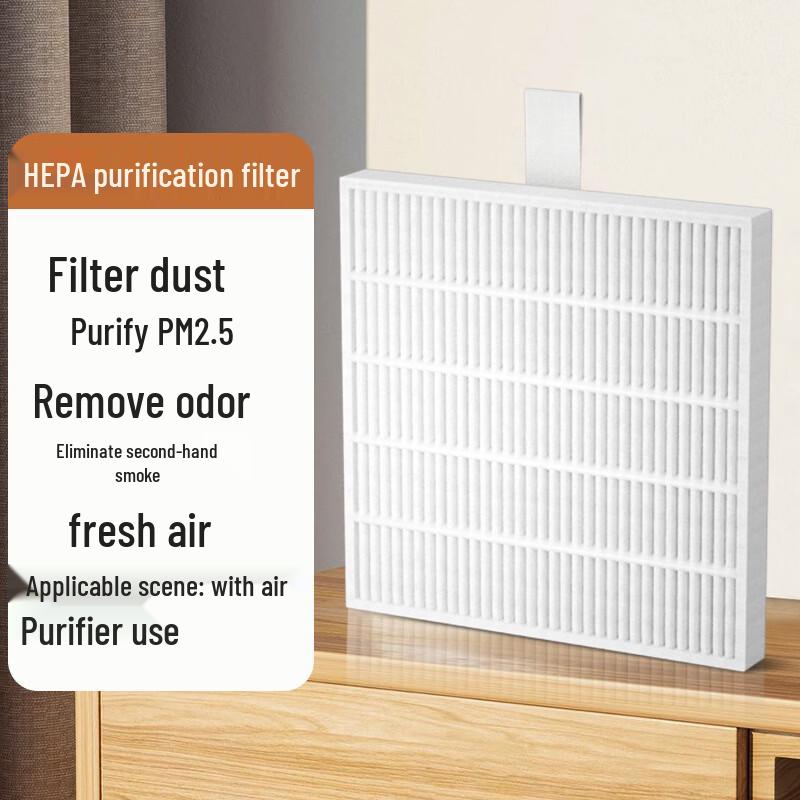ZISIZ Portable Desktop Air Purifier Replacement Filter 2-Pack
