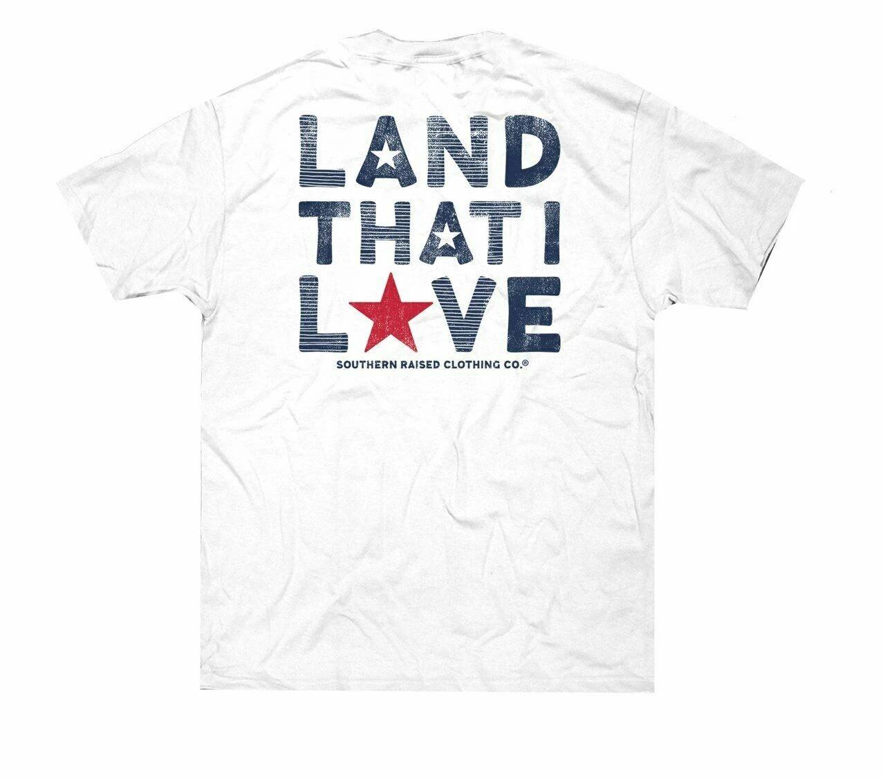 

Southern Raised Campaign That I Love Short Sleeve Pocket T-Shirt XL