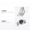 CASIO 30-meter waterproof casual business watch, fashionable and simple style, Quartz, Steel Strap, , men's watch, black dial MTP-V006D-1C