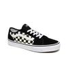 Vans Tênis de Skate Cano Baixo Filmore Decon Xadrez Unissex Preto Branco VN0A3WKZ5GX