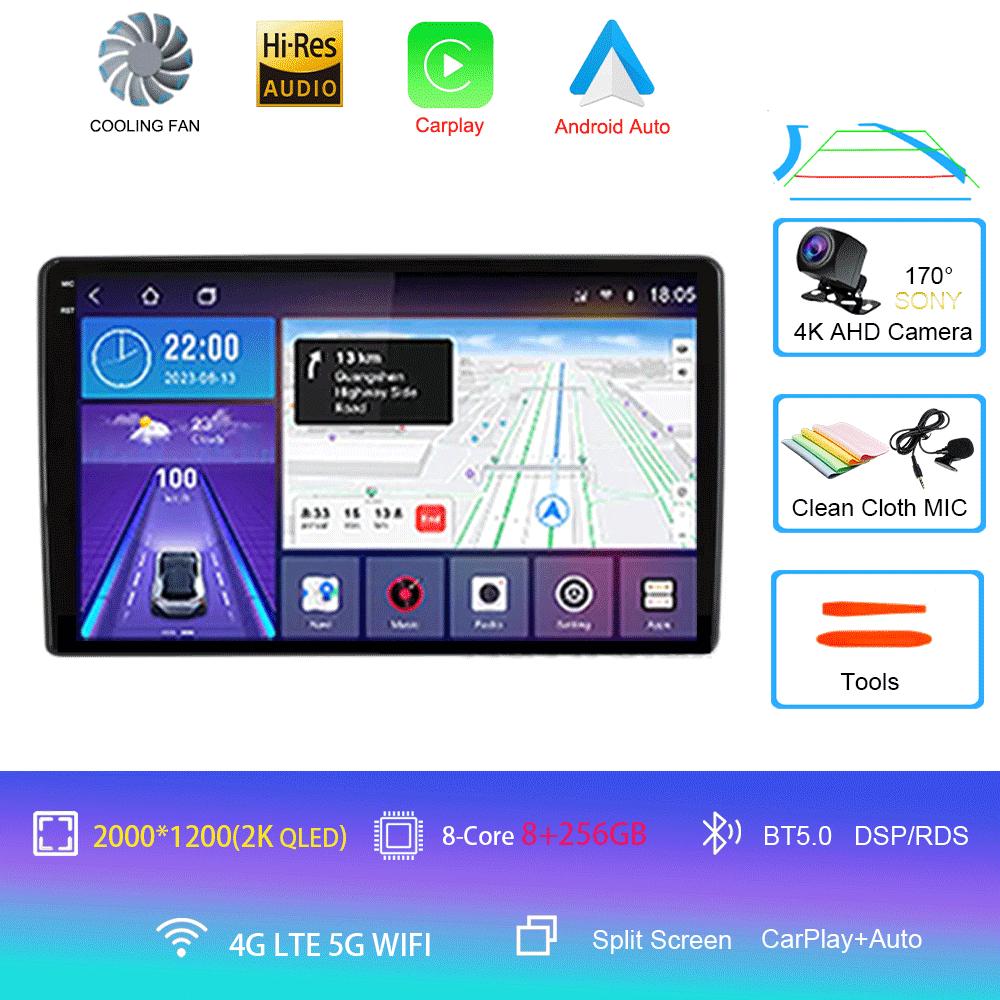 Car Radio Android 14 For Fiat Ducato 3 2006-2022 For Peugeot Boxer 2 2006-2022 For Citroen Jumper 2 2006-2022 Multimedia Stereo