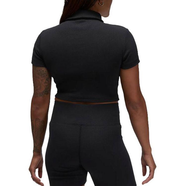 New Jordan Crop Tops Women's Black DZ3333-010