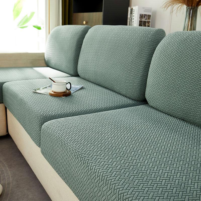 Husă de pernă pentru canapea jacquard, extensibilă, anti-alunecare, huse pentru scaune pentru sufragerie, detașabilă, lavabilă, pentru decorarea interioară