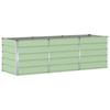 Plant Pot Green 240 X 80 X 75 Cm Steel