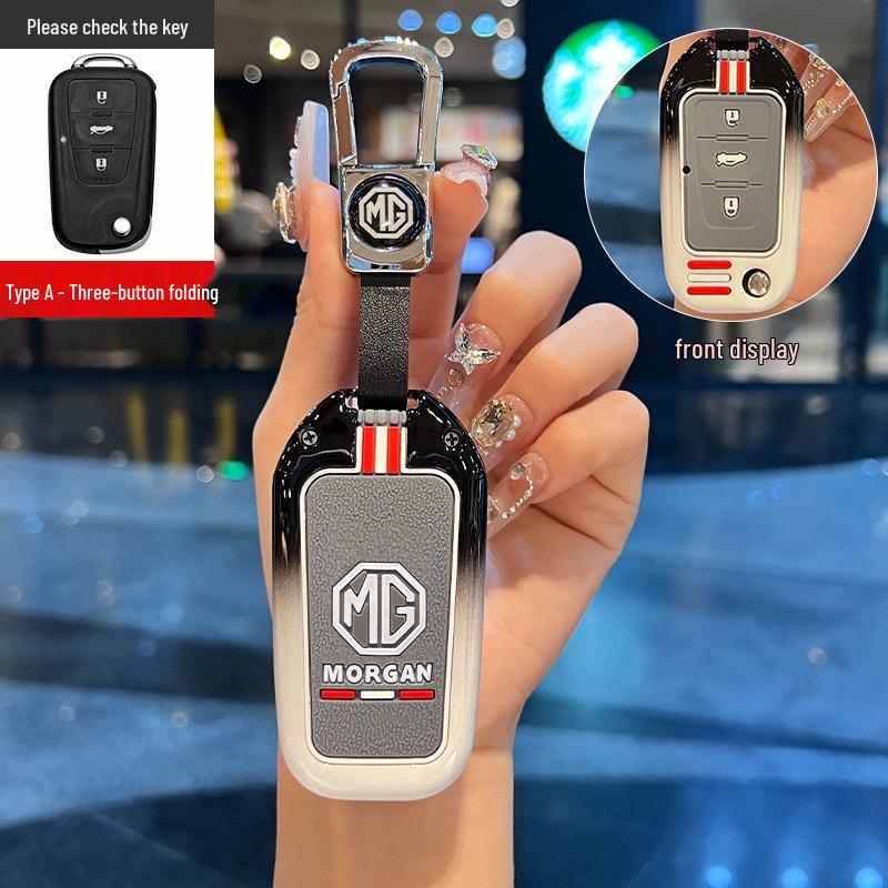 MG ZS MG5 Key Case Unisex Buckle Bag 19 Style GS GT Metal Shell