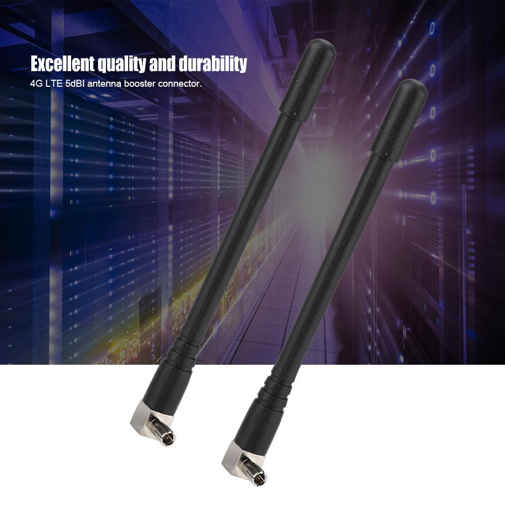 2PCS 4G LTE 5dBi Antenna Booster TS9 Connector for Huawei E8372 E5572 E5573 E5572