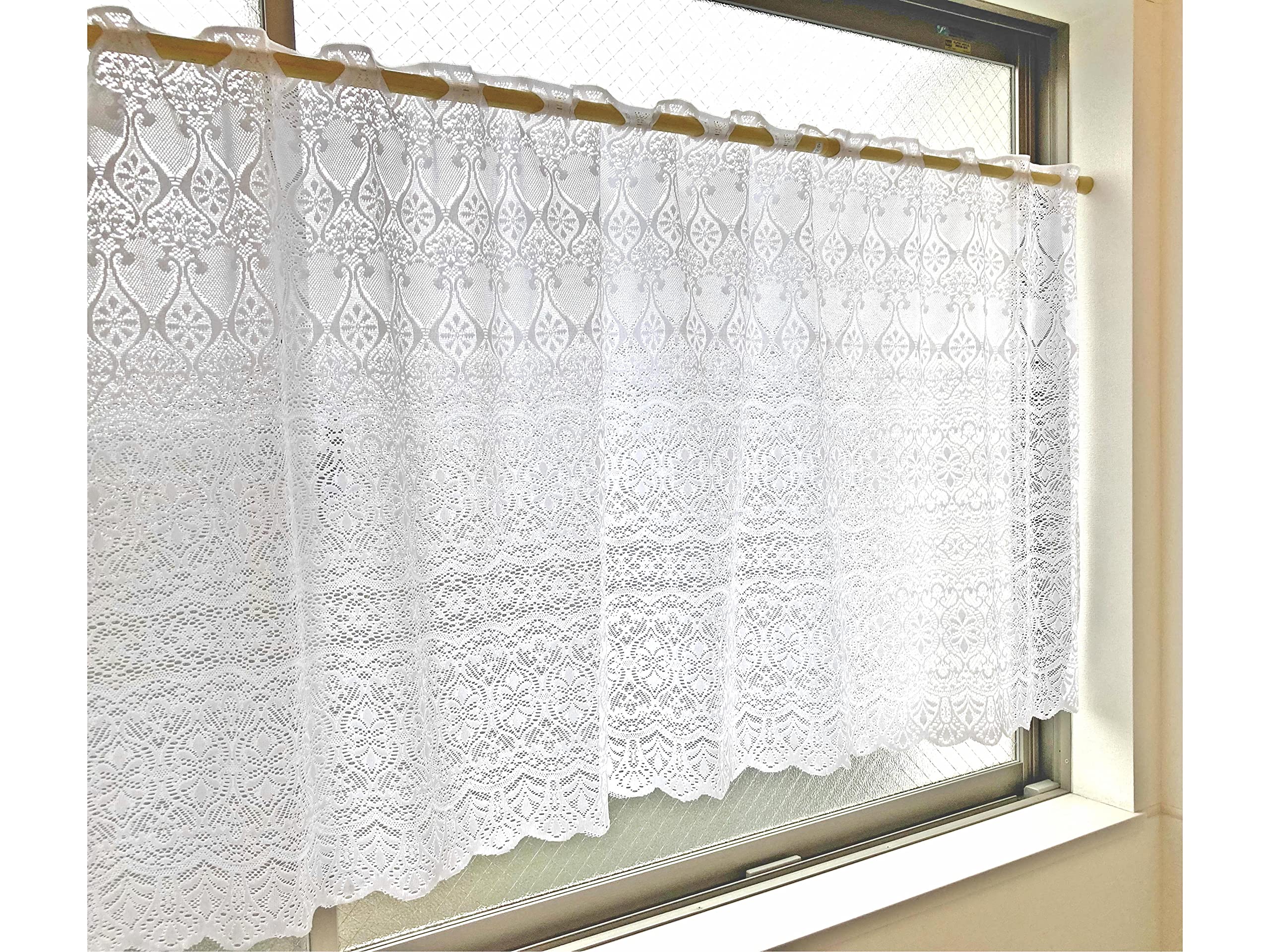 

Магазин Кафе Раф Для Маленьких Доступен в 15 Ширине 200 x Длина 45 см [Ткань Нуноя] Шторы, Кружево, Окна, Объемные, Конфиденциальность, Размеры, [Ретро Кружево,