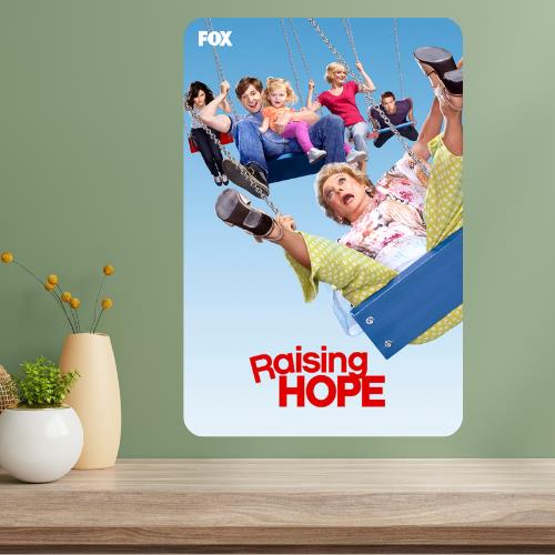 Raising Hope Classic TV Show Metal Poster Sign 20x30cm(7.8x11.8inch)