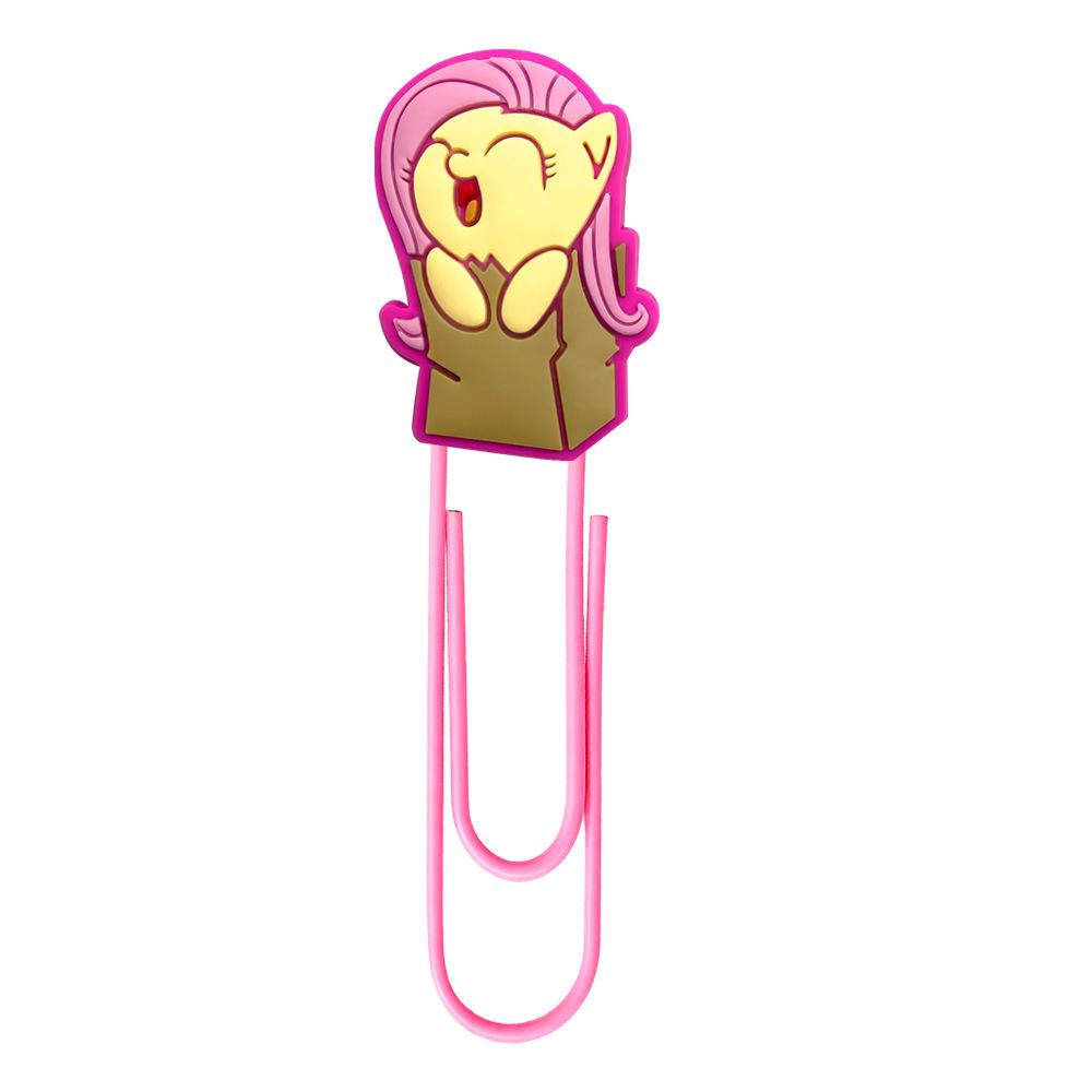 My Little Pony Creative Cartoon Bookmarks - Colorful DIY Large Paper Clips for Office Supplies