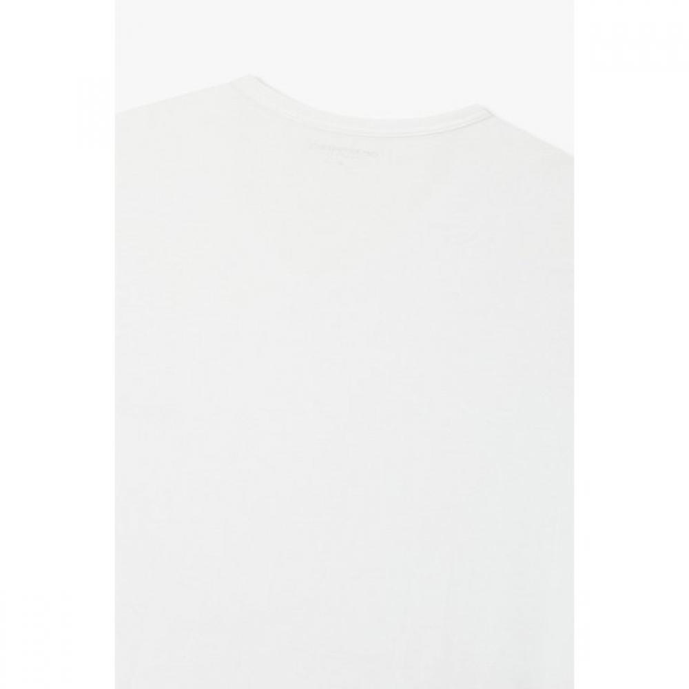 Emporio Armani Men S Logo PaTch ShorT Sleeve T ShirT 0816134042