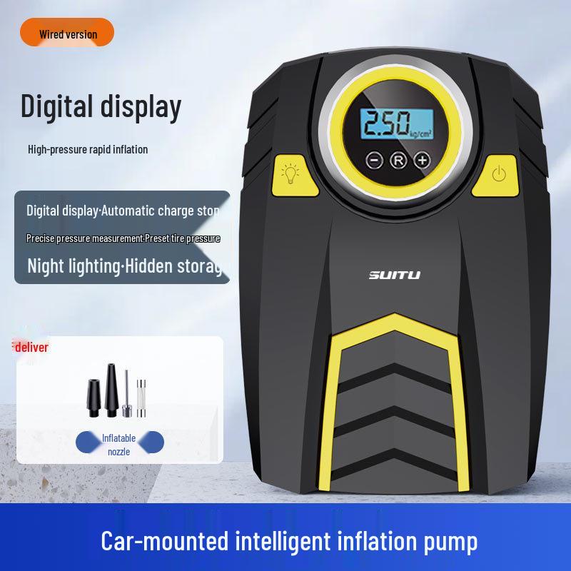 SuiTu Portable High-Power Digital Car Air Pump