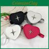 Trendy Heart Shaped Mini Crossbody Bag For Women In Chic Design Ideal For Daily Use