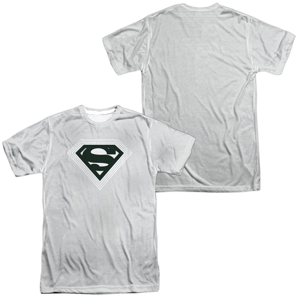 Superman  Optical Stripes  Dye Sublimation T-Shirt S