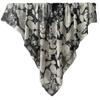 130CM Leaf Printed Cotton and Linen Scarves Women Shawls Fashion Decoration Scarf
