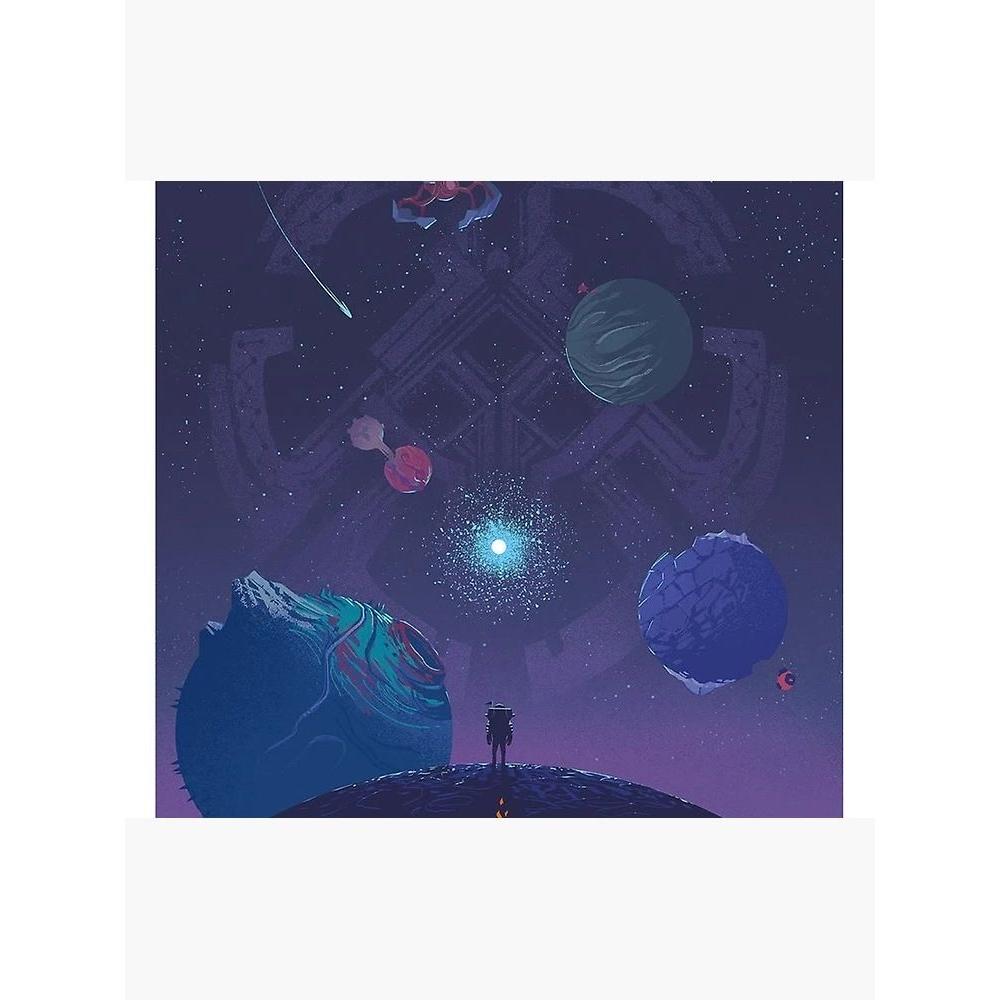 Tapestry Game Art Outer Wilds 75x100