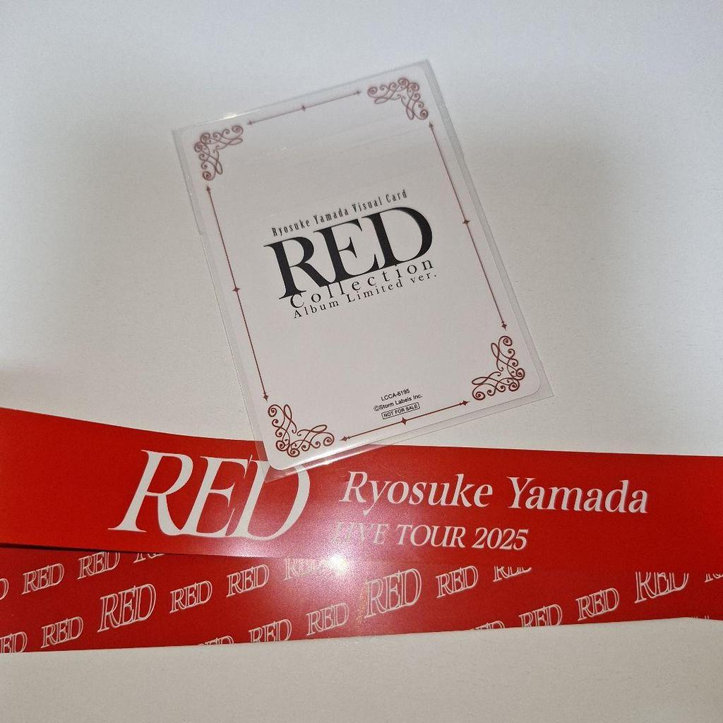 [USED] Ryosuke Yamada RED Collection Card Visual Card