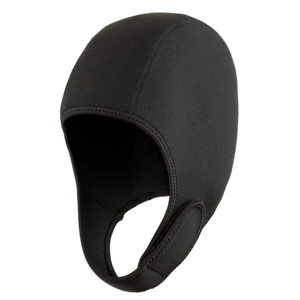 Neoprene Diving Hood Cap Windproof Chin Strap Cover Hat UV Protection Swiming Cap Men