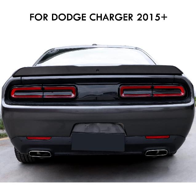 JWWY for Challenger Taillight Tail Lamp Rear Light Tail Light Covers Guards Protector Cover Trim for 2015-2024+ Dodge Challenger Exterior