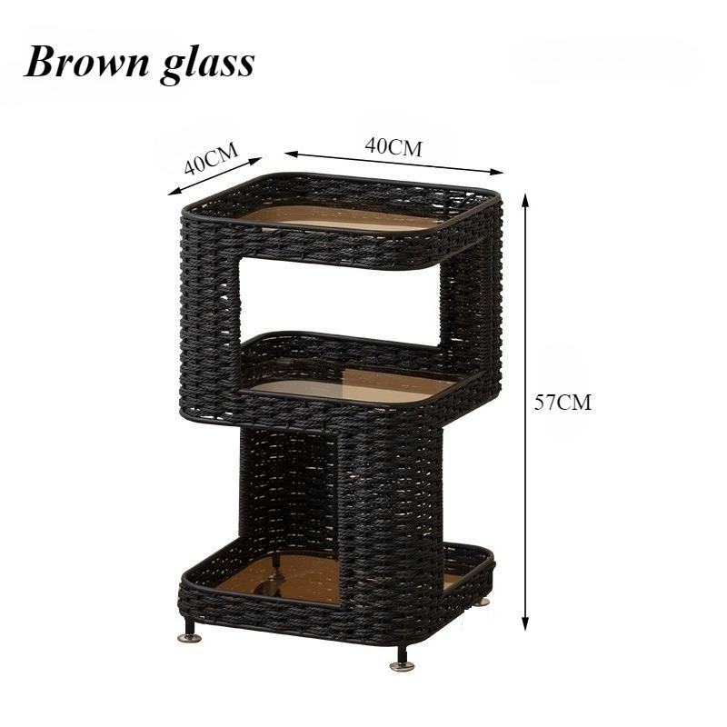 Weaving Coffee Tables Living Room Coffee Table Creative Cat's Nest Nightstand Modern Multifunctional Home Decoration Accessories