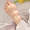 S925 Sterling Silver Deer Antler Bracelet for Women - Valentine's Day Gift for Girlfriend