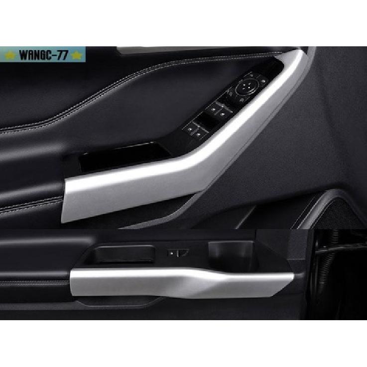 4X Silver ABS Inner Door Panel Trim Cover Strip For Ford Explorer - New
