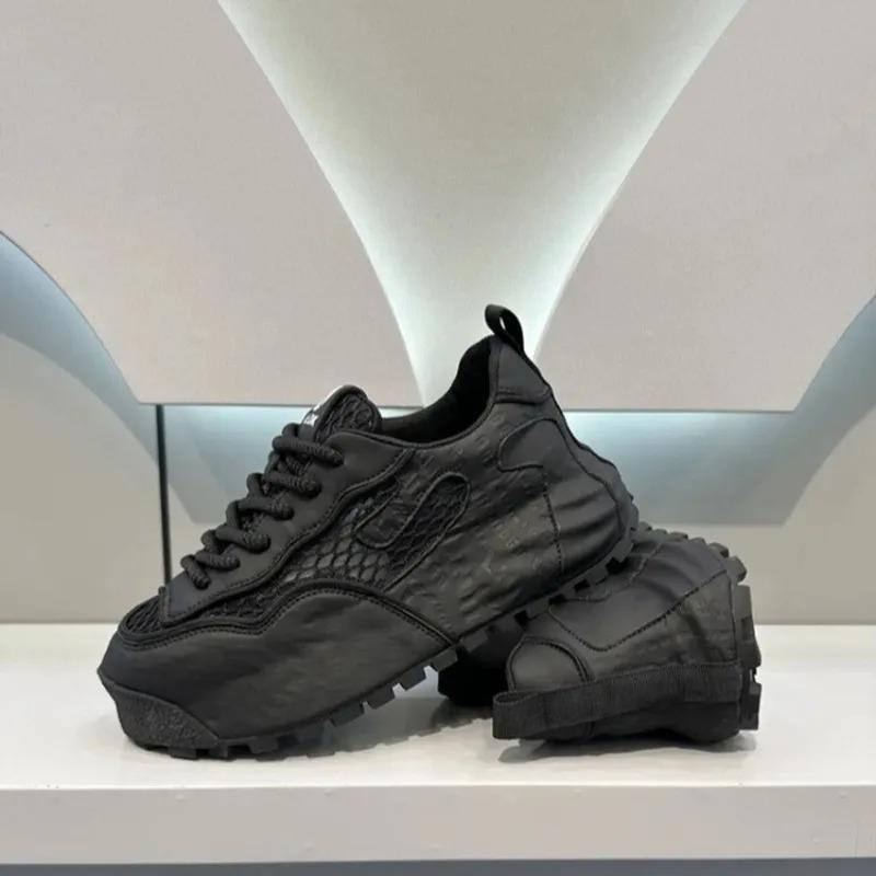 Marken Herrenschuhe Mode Klobige Sneaker Mesh Atmungsaktiv Freizeitschuhe Designer Plateau-Schuh Sport Laufschuhe Herren