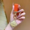 Gold 999 Fine Horseback Success Pendant Keychain Bag Charm - Creative Gift for Men and Women