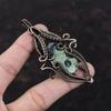 Kambaba Jasper Pendant Copper Wire Wrapped Pendant Handmade Gemstone Pendant Latest Design Pendant Copper Jewelry For Gift Brand New Pendant