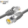 Boyang Super Cat6 Double Shielded RJ45 Patch Cable