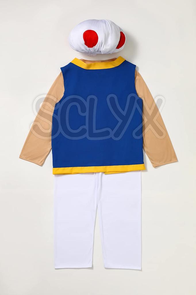 SCLYX Mushroom Cosplay, Funny Mushroom Hat, Halloween Costume for Adult Men, Fun Event Costume #20516