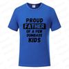 Funny Daddy & Dad Joke Gift T-Shirt Proud Father of A Few Kids Graphic Clothes Personalized Women Men Summer Tee T Shirts Tops