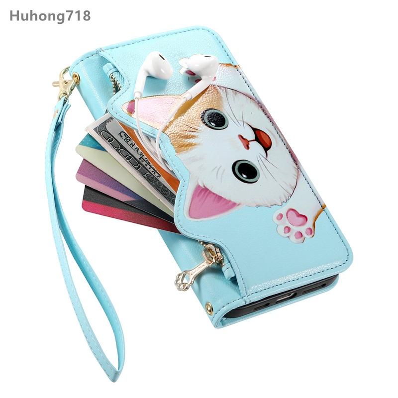 For Vivo Y11 Y11S Y21 Y21S Y31 Y31S Y100 Y200 Y300i Y400 2021 2023 2026 Plus 5G Case Flip Leather Zipper Coin Purse Wallet Cover Multi Card Slots
