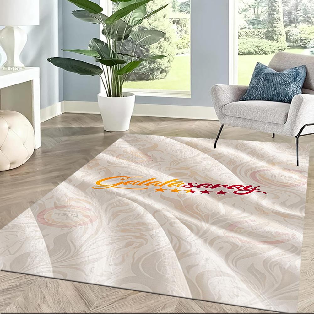 Galatasaray 130 Floor Rug Office Rug Perfect for Hallway Playrooms Kitchen Living Rooms Anti-slip Rug Office home decor Birthday/Christmas Gift
