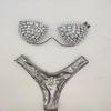 2020 Vibrant Sewn Diamond Bikini Swimwear
