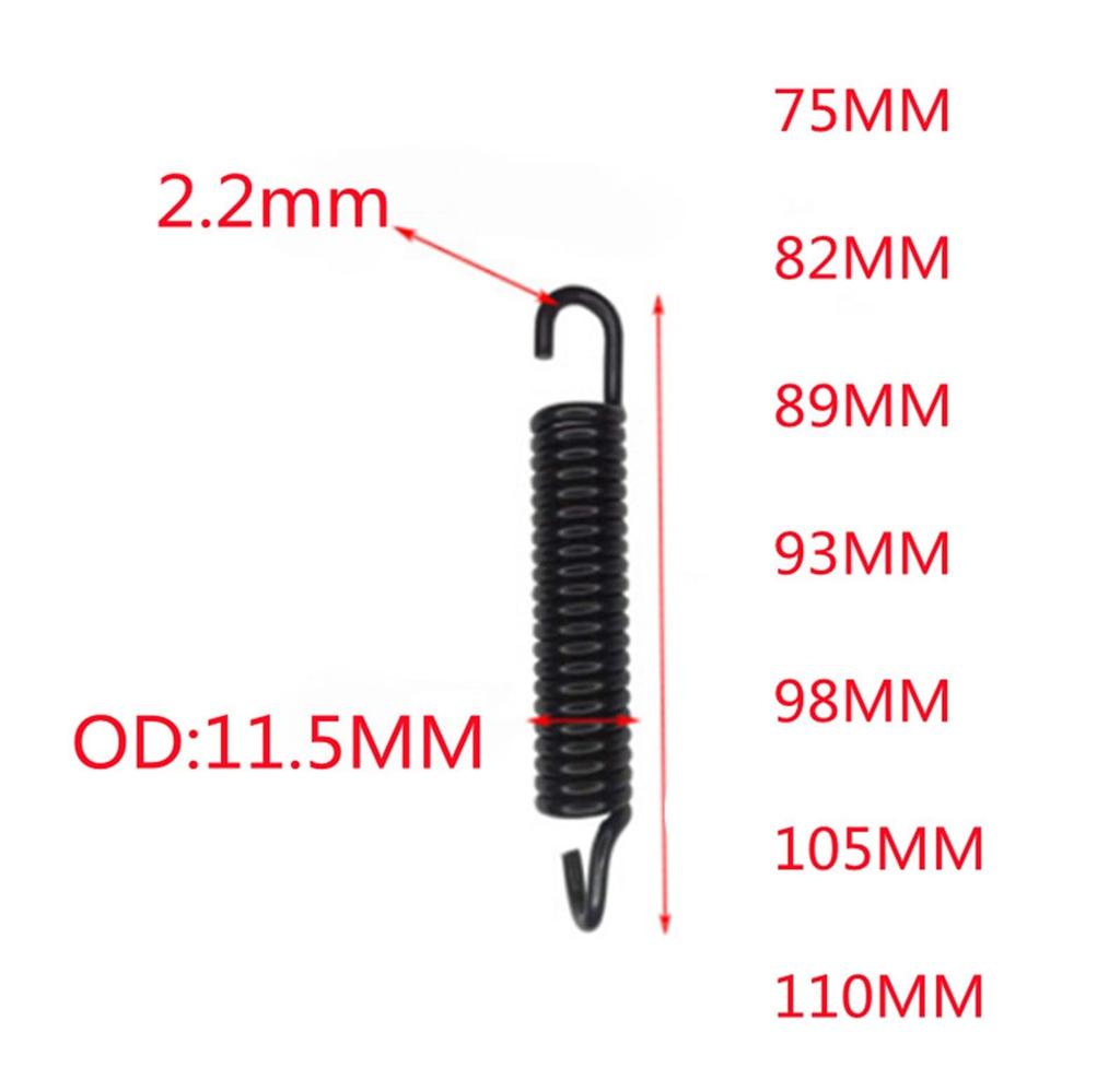 Car Windshield Wiper Steel Tension Spring Wire Diameter 2.2mm Outer Diameter 11.5mm Windshield Rocker