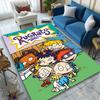 [1pc Cartoon Character Pattern Office Carpet] Easy Maintenance Chair Rug for Conference Room Use, Durable Area Sofa Floor Mat