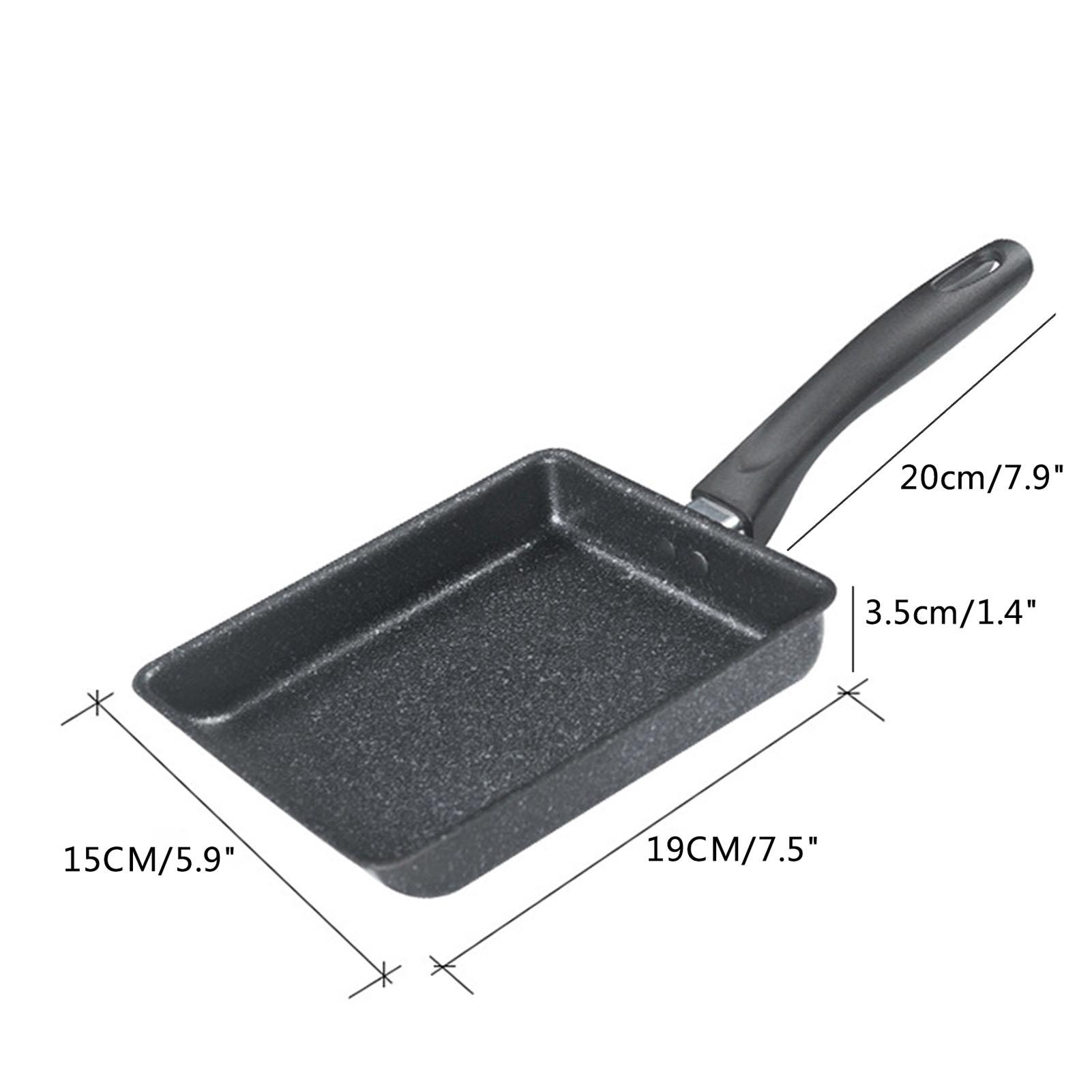 

Tamagoyaki Pan Japanese Omelette Pan Egg Pan Frying Pan No Oil Non stick Yuzishao Retangle Omelet Pan A1