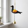 Handmade Window Bell Pendant Mediterranean Sea Bird Decoration Garden Outdoor
