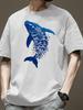 New Men's High - Quality 100% Cotton Fashionable T - Shirt for Summer - Casual Breathable and Versatile Short - Sleeve Top