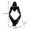 Abstract Thinker Statue Collectible Ornament for Living Room Desk Decoration